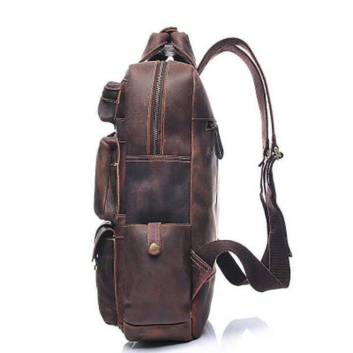 The Shelby Backpack | Handmade Genuine Leather Backpack-5