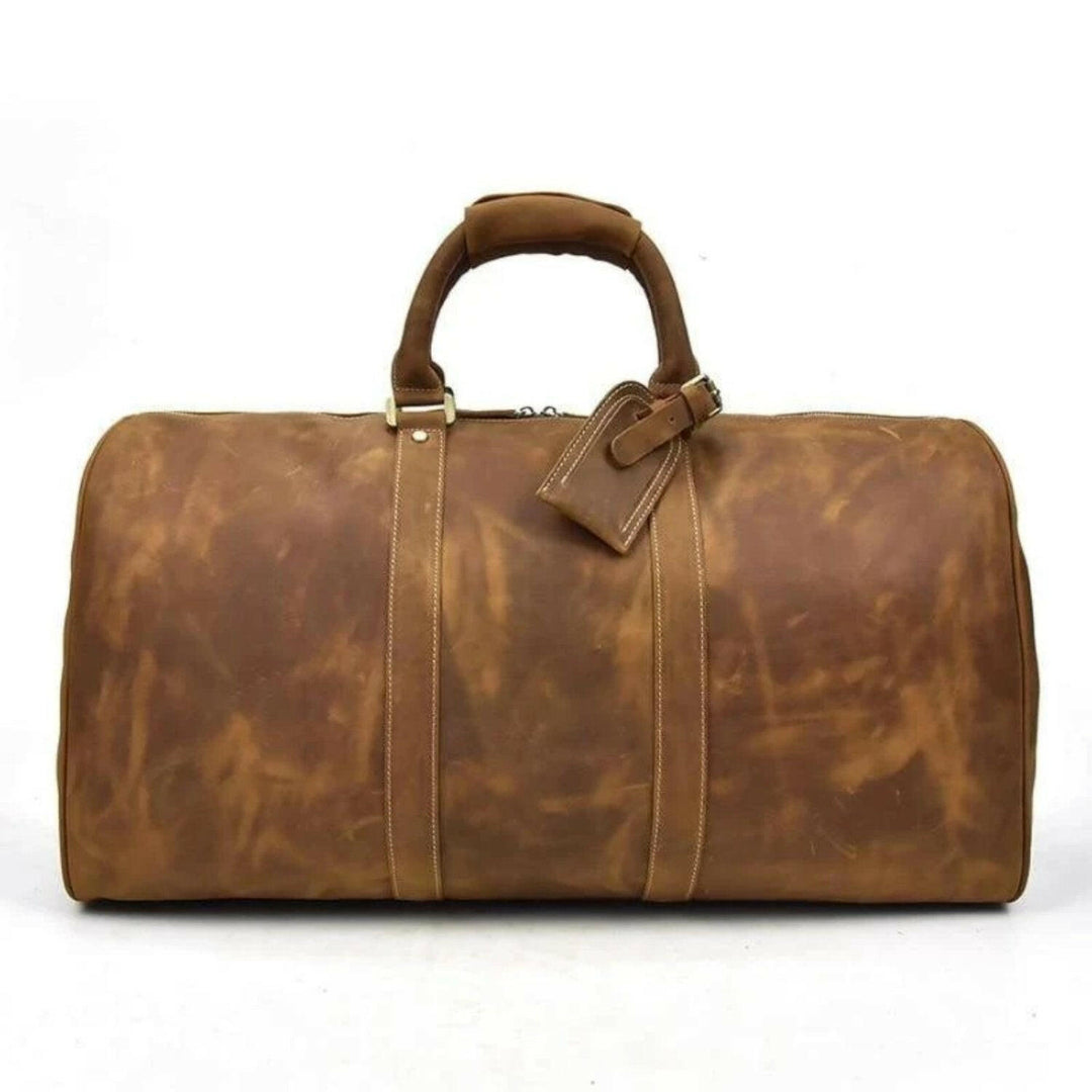 The Bjarke Weekender | Handcrafted Leather Duffle Bag-0