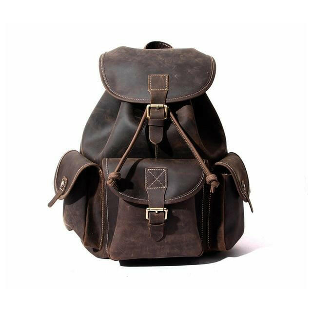 The Asmund Backpack | Genuine Leather Rucksack-0