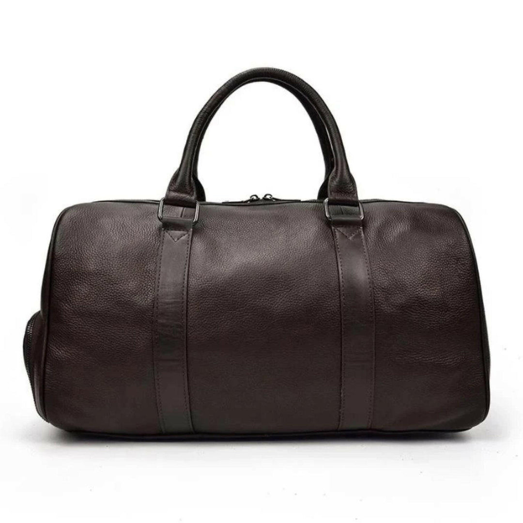 The Endre Weekender | Vintage Leather Duffle Bag-0