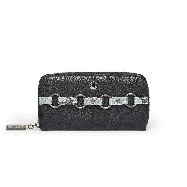 Ellen Black Zip Around Wallet-Shangri-La Fashion