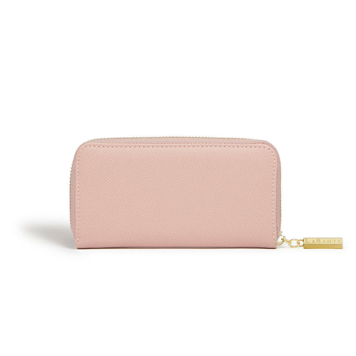 Ellen Pink Zip Around Wallet-3