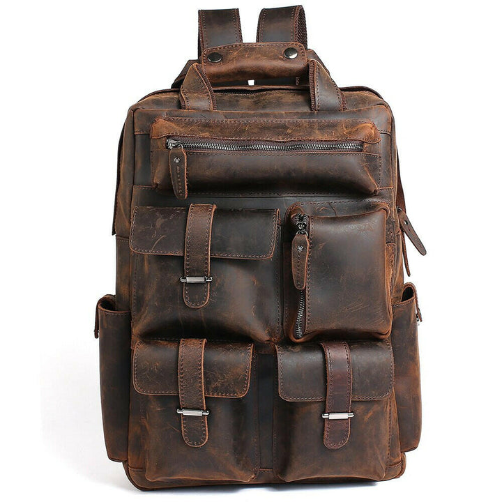 The Shelby Backpack | Handmade Genuine Leather Backpack-0