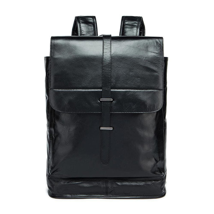 Rossie Viren  Classic  Leather Backpack  Laptop Travel Rucksack-Shangri-La Fashion