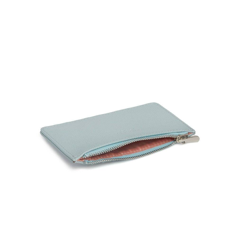 Willow Light Blue Coin and Card Holder-Shangri-La Fashion